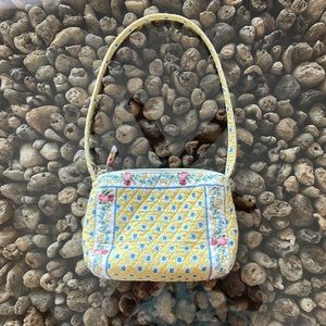 Vera Bradley cloth purse in yellow